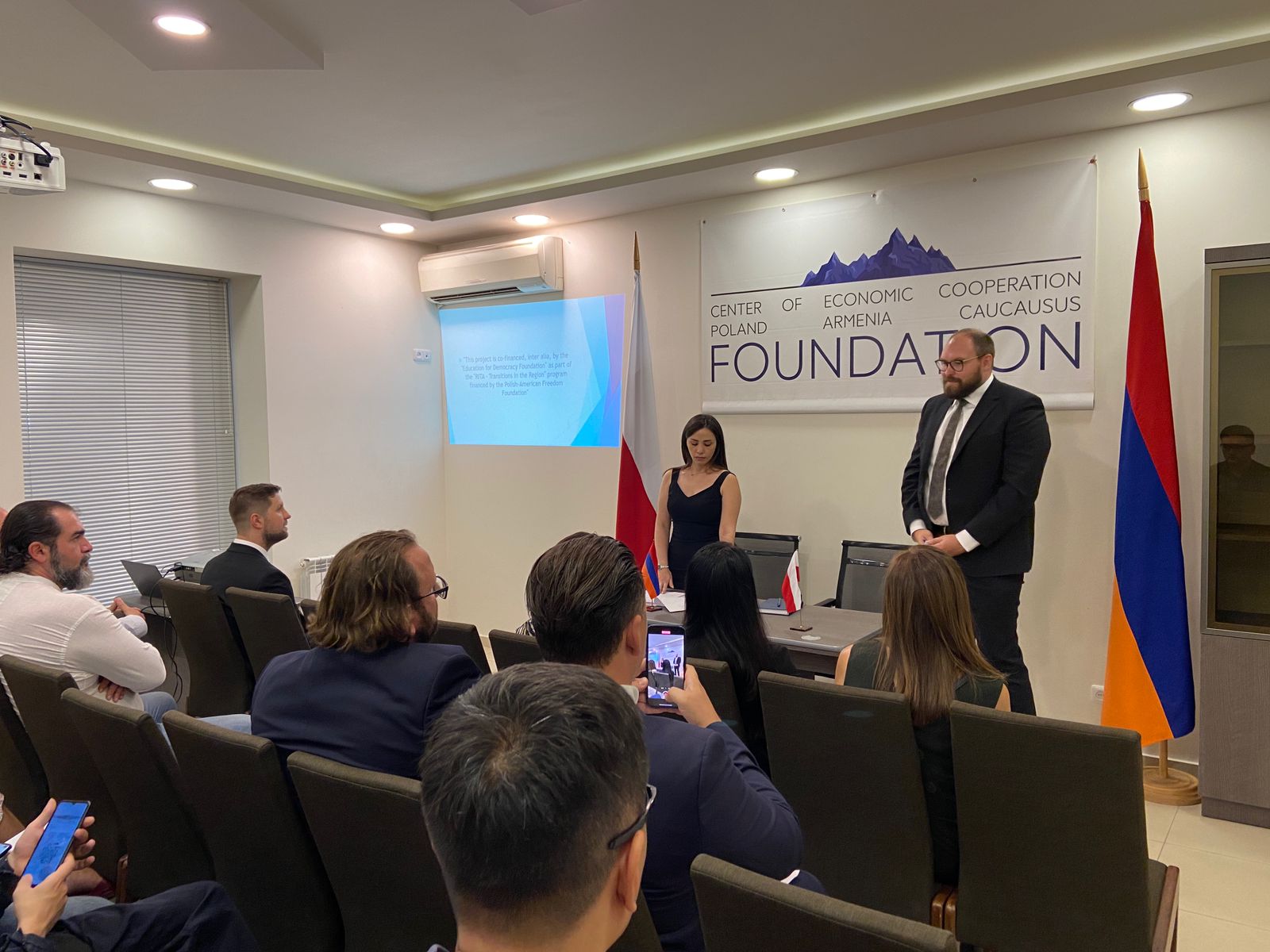 «Լեհաստան-Հայաստան-Կովկաս Տնտեսական համագործակցության կենտրոն» հիմնադրամի բացման արարողություն